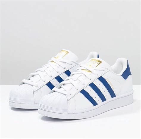 adidas superstar blauw wit|adidas superstar zwart.